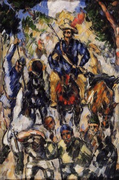  Cezanne Oil Painting - Don Quixote View from the Back Paul Cezanne